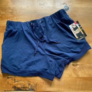 NWT [S] Avia Navy Lulu Dupe Shorts